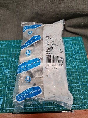 15x Cembre Kupferrohr Stoßverbinder 240mm M10 Verdrahtung Draht Kabel Crimp