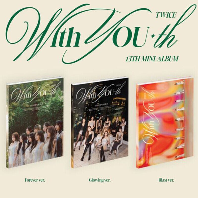 TWICE [WITH YOU-TH] 13th Mini Album BLAST CD+Foto Buch+Foto+6