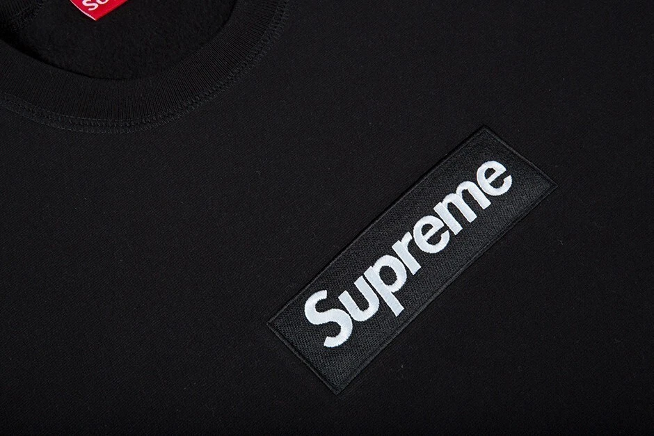 SWEAT SHIRT CREWNECK BOITE FW15 LOGO NEUF NOIR M