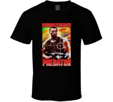Predator, T-Shirt, Arnold Schwarzenegger, Movie, Action, Sci-fi 
