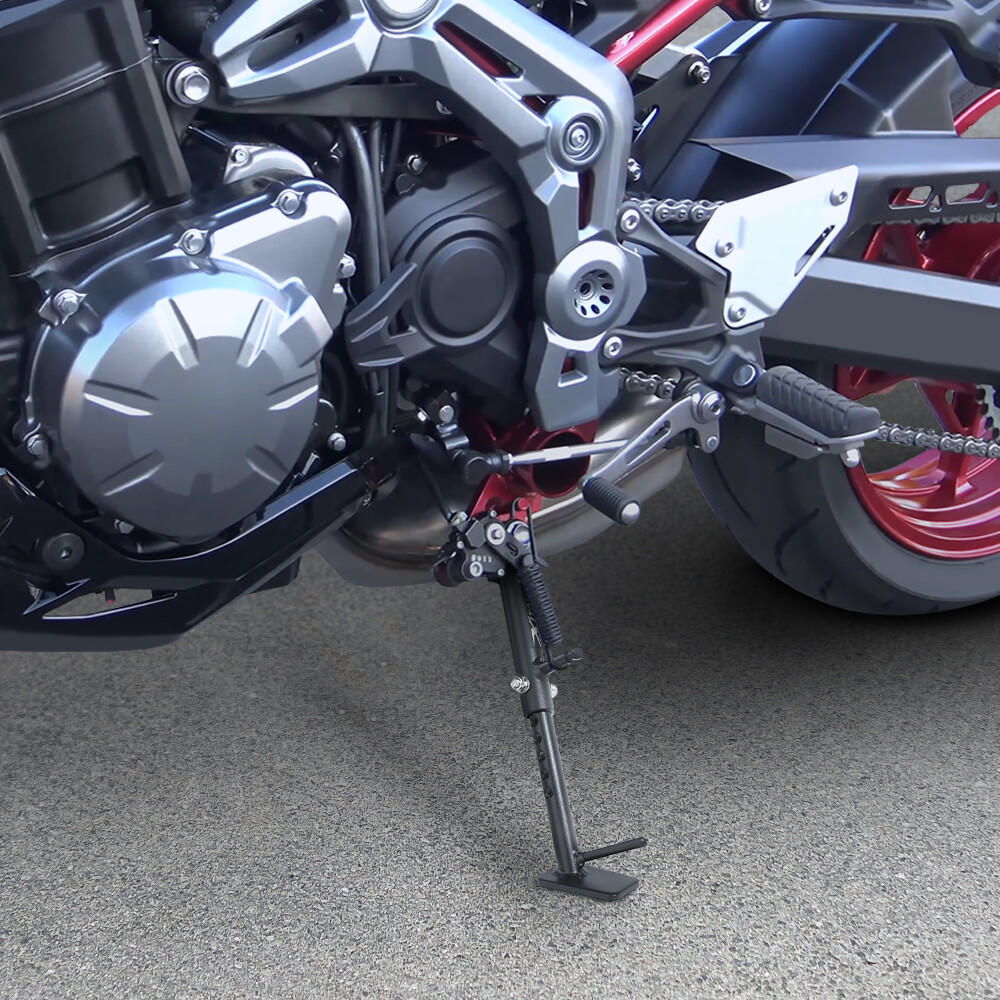 Adjustable Kickstand Side Stand Fit For Kawasaki Z800 2016-2018 | eBay