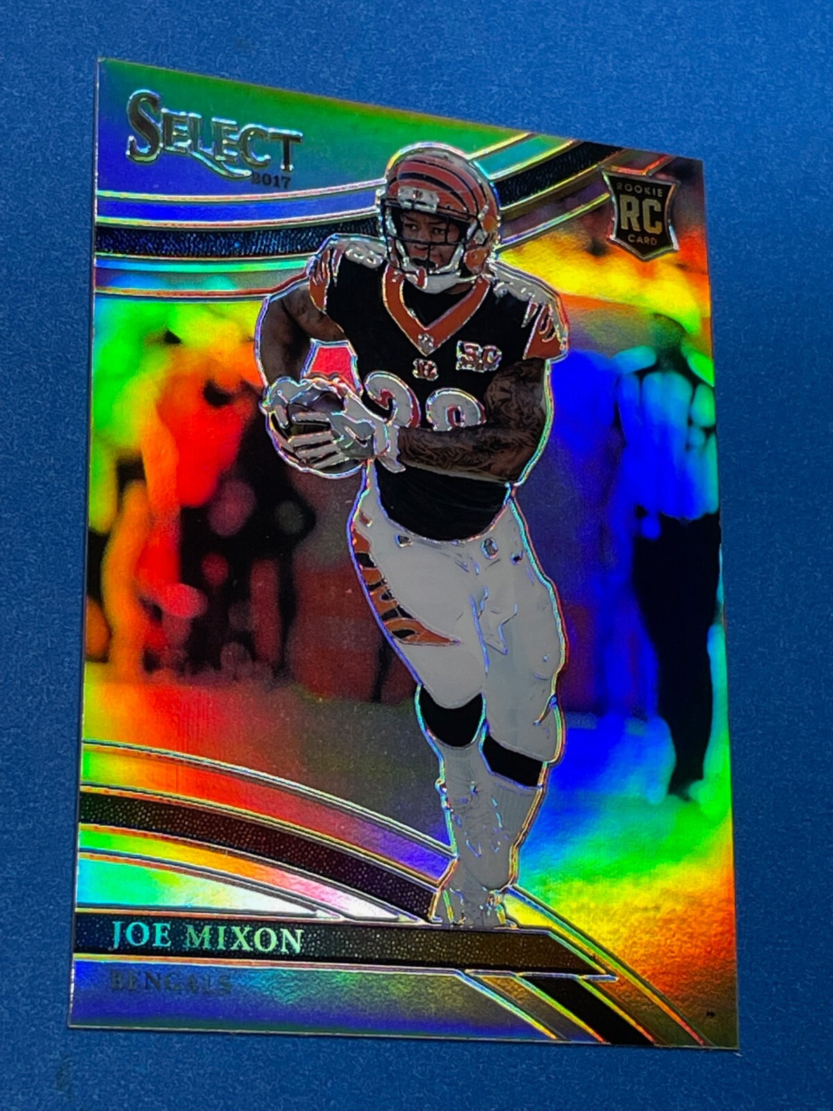 2017 Panini Select Field Level Silver Prizm Joe Mixon #228 Rookie RC Bengals