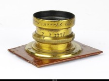 Lens Brass Opticens Fabrrikans Paris Double Anastigmatique 7.7/265mm