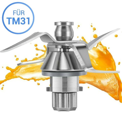 Vorwerk Thermomix TM31 Küchenmaschine Ersatz Messer Mixmesser Edelstahl DHL