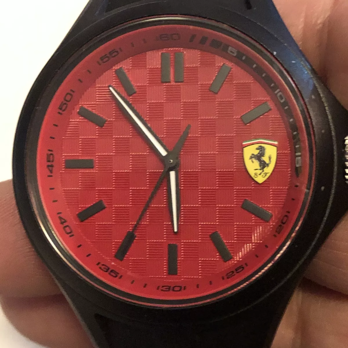 Red ferrari watch sale
