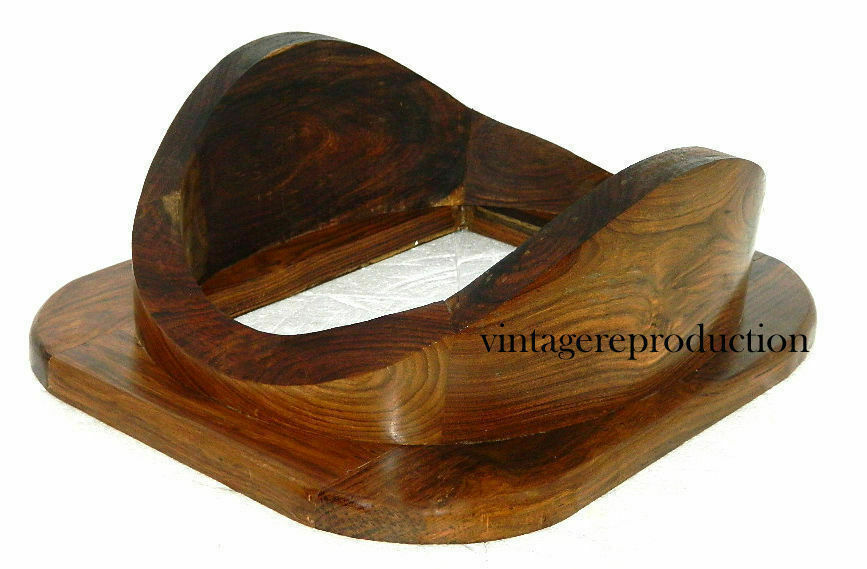 Base de madera marrón de latón náutico para buzos de buceo azul marino...