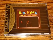 B. B. KING ~ LIVE AT THE REGAL  ~ MFSL GOLD CD ~ SEALED