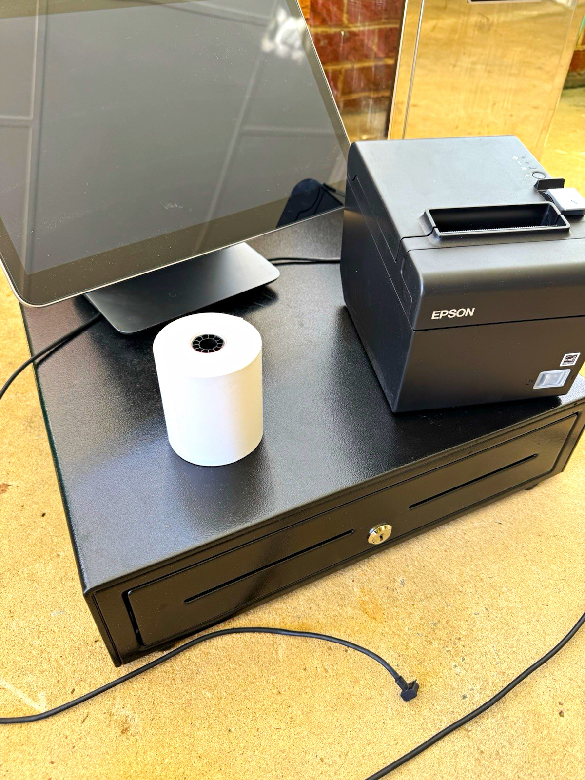 Square POS, Epson Receipt Printer with Cash Drawer