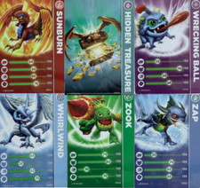 Skylanders Spyro's Adventure Charecter Cards Buy 3 Get 1 Free FREE SHIPPING