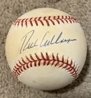 New ListingRichie Rich Ashburn Autographed  Official National League Baseball Phillies HOF