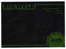 2006 Inkworks Robots The Movie Case Topper Loader Card CL-1