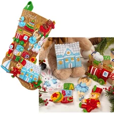 Bucilla® Toyland Treasures, Set of 2 Felt & Sequin Kit