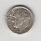 1955 S 10¢ DIME 90% SILVER TEN CENTS SAN FRANCISCO UNITED STATES OF AMERICA USA