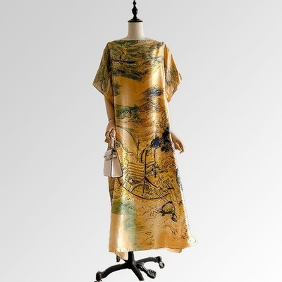 Ethno Blumenmuster Strand Schal Atmungsaktiv Sommer Stoff Leicht Drapiert Design