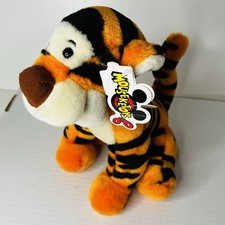 Vintage Disney World Tigger Plush 14" Stuffed Animal Toy New w/ Tag Mouseketoys