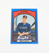 2021 Topps Heritage Minors Real One Autographs Black Blue Bryce Ball Auto /25