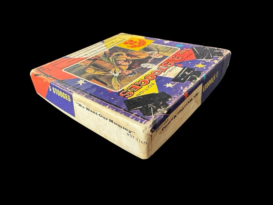 Three Stooges 8MM We Want Our Mummy Halloween Comedy Super 8 Silent Foto 3 de 4