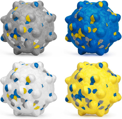 Dog Tennis Balls for Aggressive Chewers, Indestructible Durable Bouncy Interacti