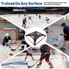 Hockey Extreme Passer Przenośny Passing Profesjonalny wszechstronny krążek Rebounder