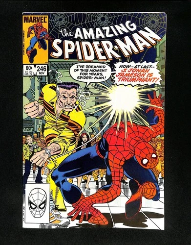 Amazing Spider-Man #246 NM 9.4 John Romita Jr. Cover and Art! Marvel 1983