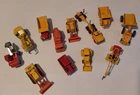 Lesney/Matchbox Vintage 1970s Construction Lot-Trucks, Mixer, Forklift, Etc.
