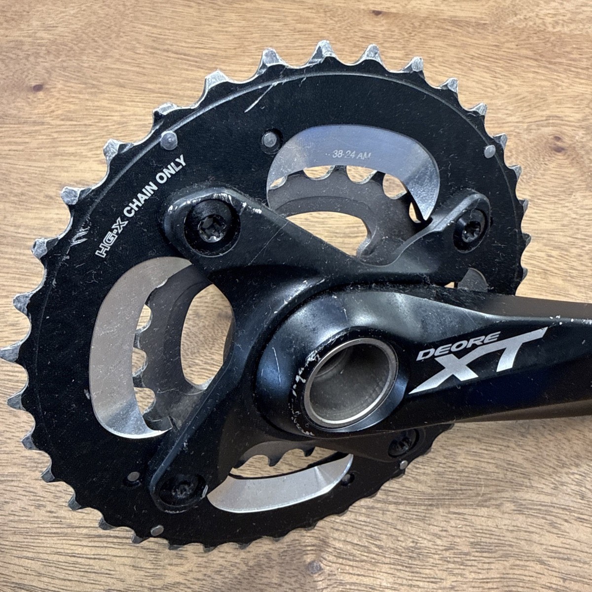 Shimano Deore XT FC-M785 Right Crank Arm 175mm Double 38/24t | eBay