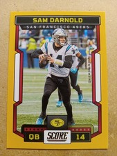 2023 Score Gold Sam Darnold #44