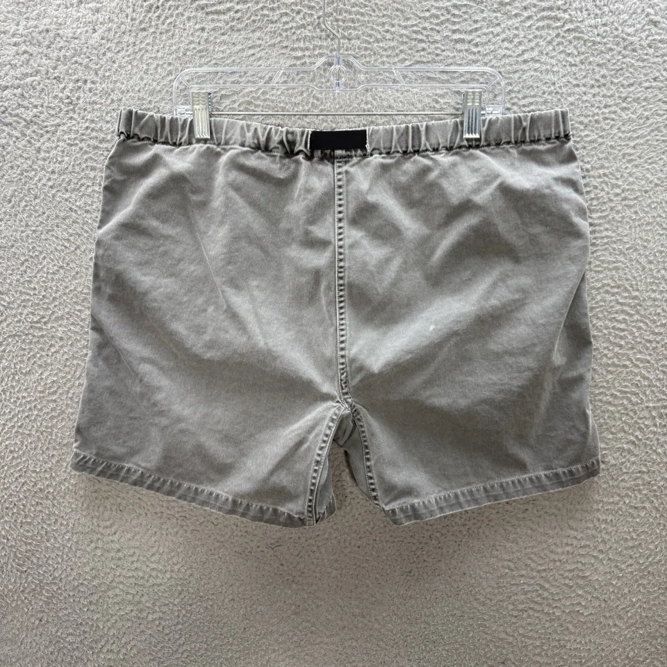 Pantalones Cortos Gramicci De Colección Para Hombre Grandes Gris Con Cinturón Exterior Escalada Senderismo Años 90 Y2K Foto 2 de 4