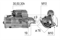 Messmer Starter 2.2 KW FüR BMW 5Er Touring 530D X5 3.0D 330D Land Rover Range