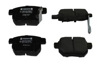 Bremsbelagsatz Hinten Akebono-System FüR Lexus CT Zwa10 Toyota Auris Ab 86->