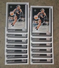 Lot (13) 2025 Donruss WNBA A'ja Wilson Las Vegas Aces
