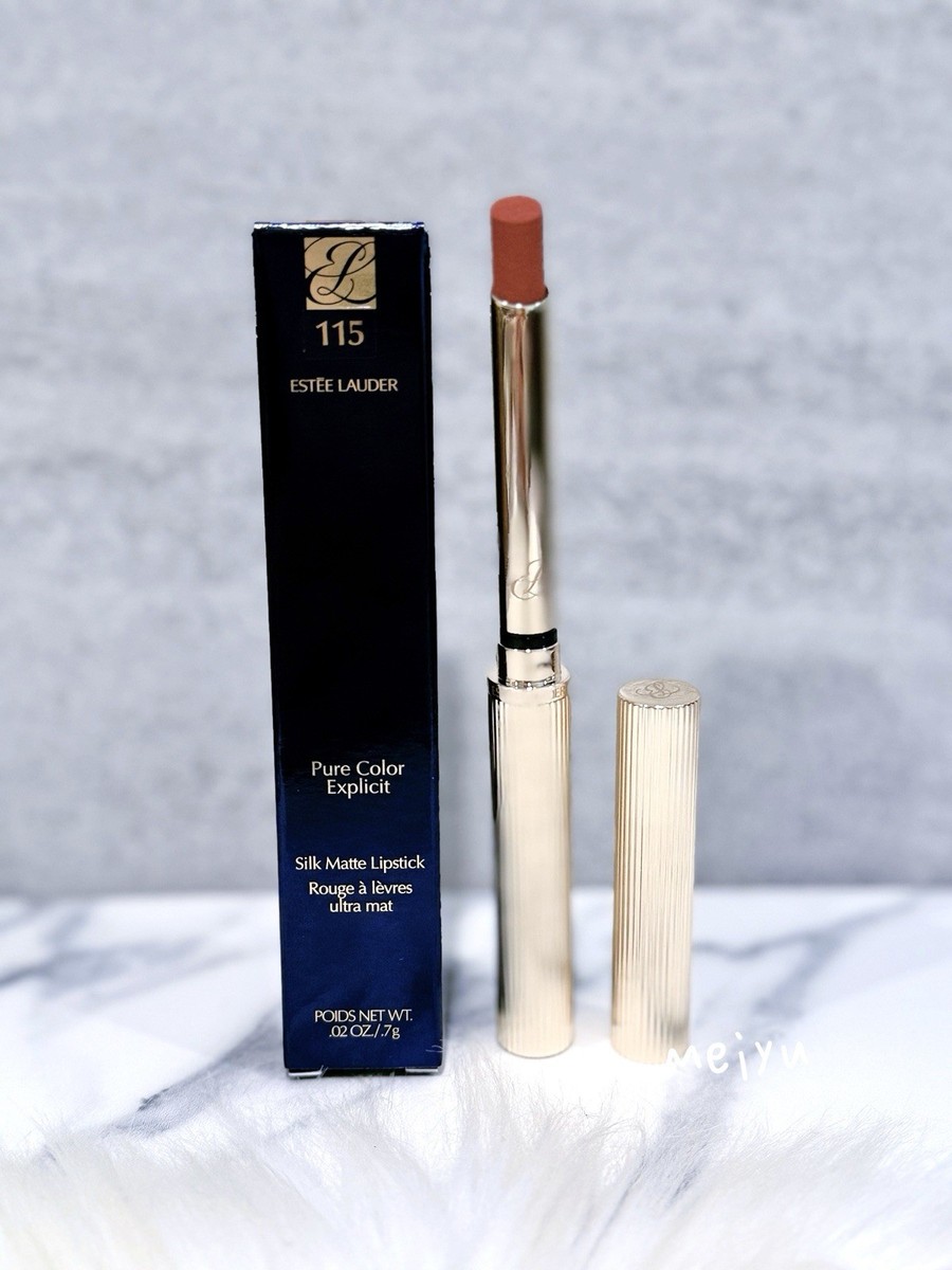 Estee Lauder Pure Color Explicit Silk Matte Lipstick, 115 Off The