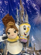 Disney Create Your Own Ears Headband Beauty Belle And Chip Plush Only New