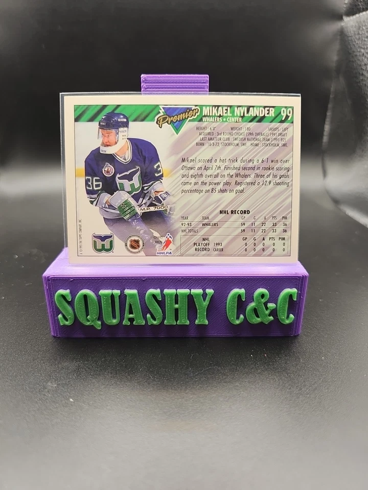 1993-94 Topps Premier - Michael Nylander #99 - Image 2 of 2