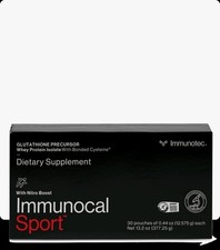 Immunocal Sport Glutathione Precursor. 100 Made in USA  EXP2026/2027