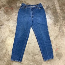 Vintage 1987 Levi's 16501-0115 Women 16 Made in USA Blue Mom Jeans 30x29