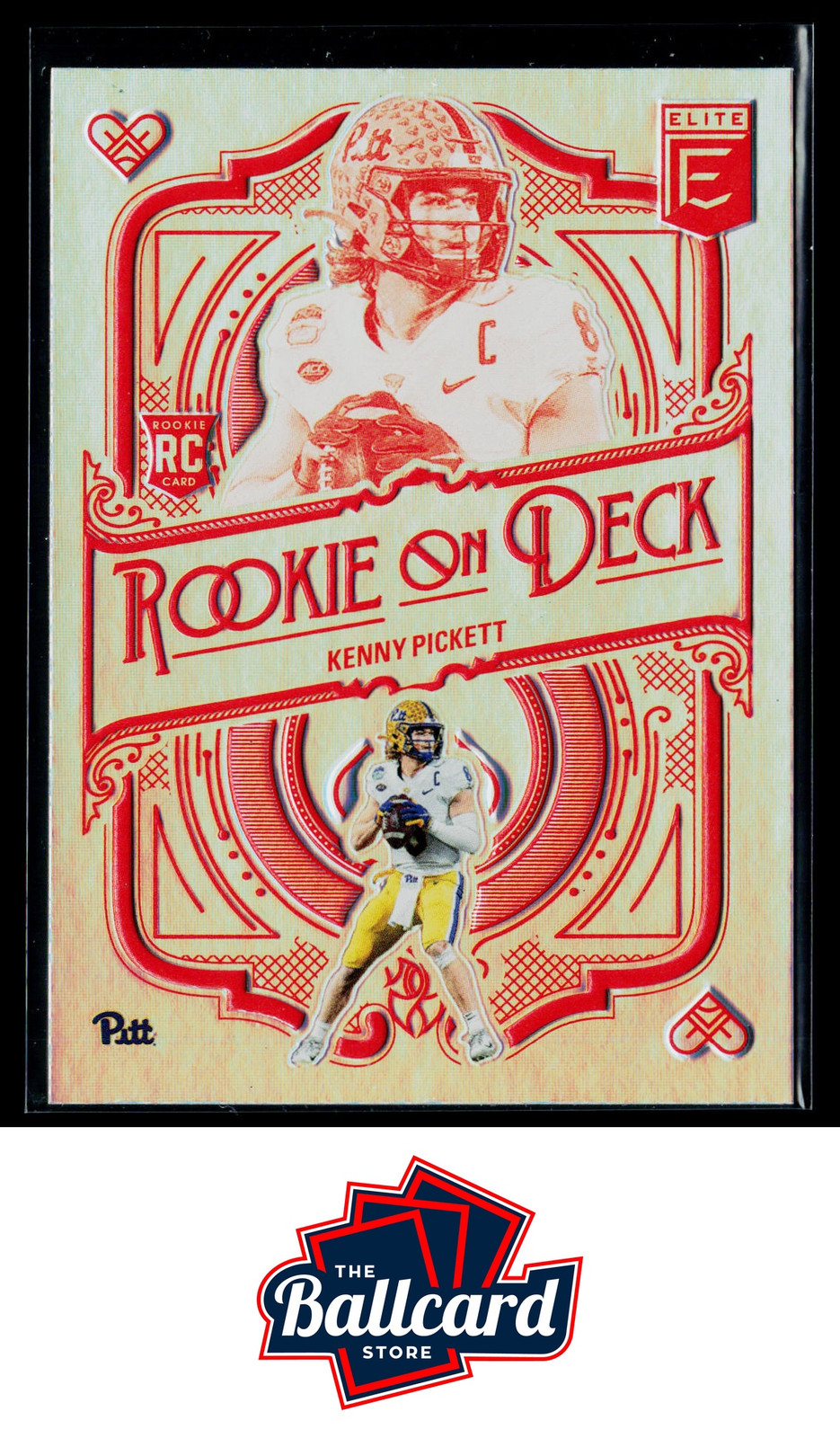 2022 Donruss Elite #RD-1 Kenny Pickett Rookie on Deck
