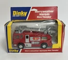 Vintage Dinky Toys 285 Merryweather Marquis Fire Tender Red In Original Box