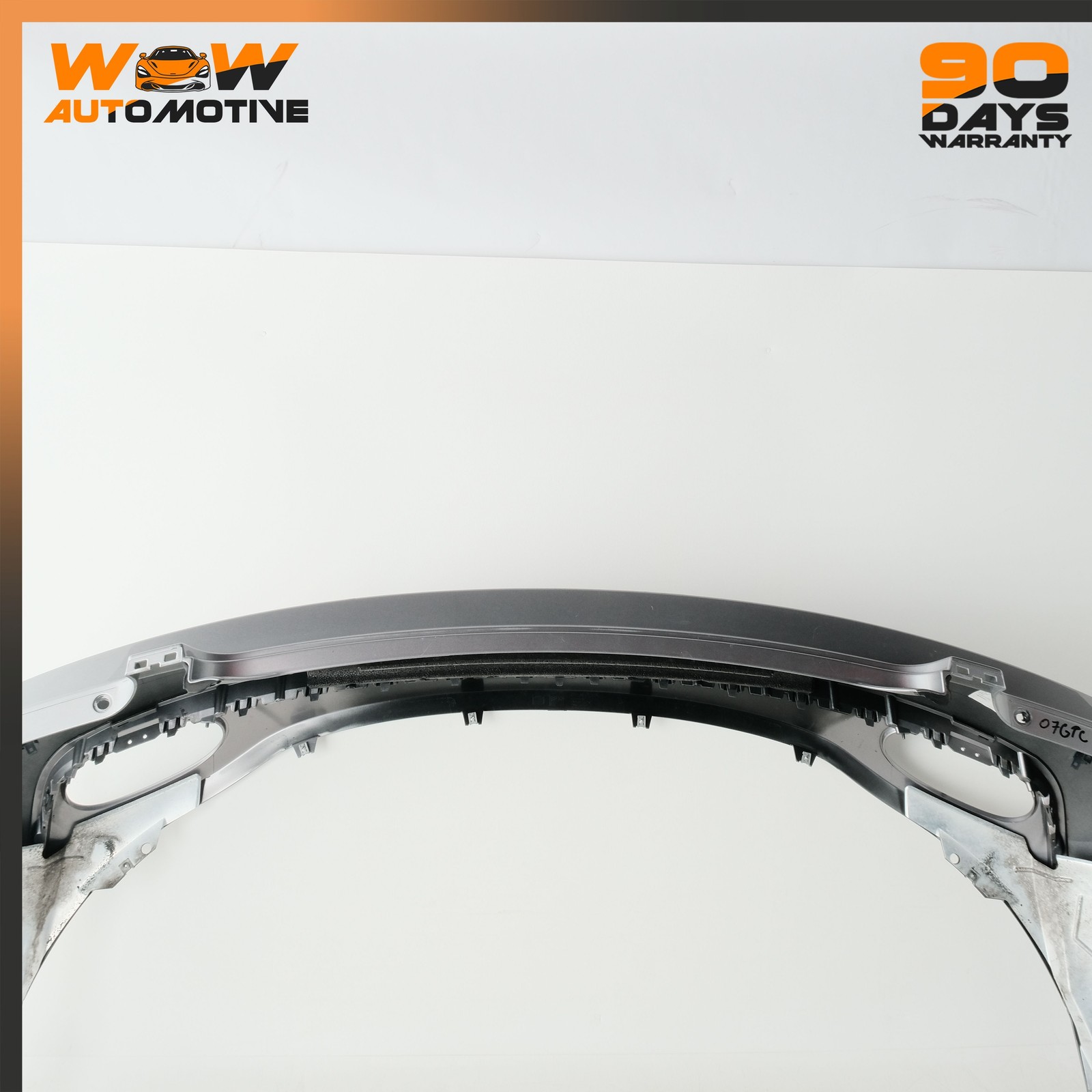 04-11 BENTLEY CONTINENTAL GTC REAR BUMPER COVER SILVER TEMPEST METALLIC 7P OEM