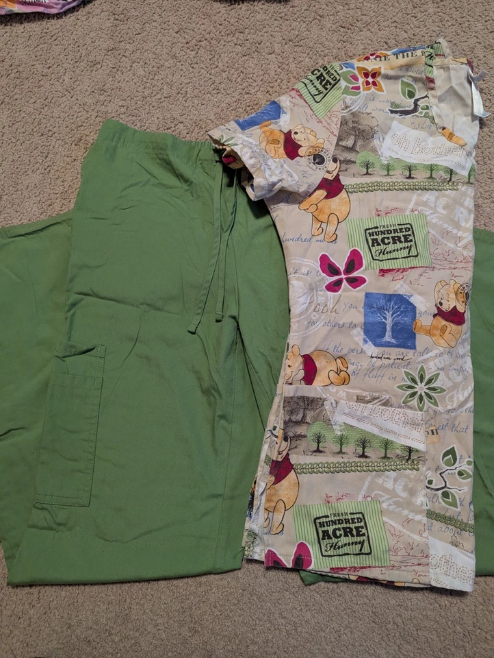 Conjunto de blusa e calças Winnie The Pooh Disney XS esfoliante - Imagem 3 de 4