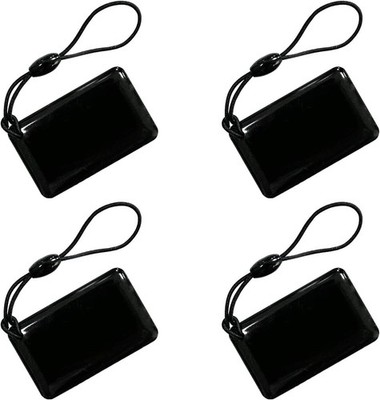 IC Card*4 Pcs for Smart Deadbolt Lock, RFID Key Fob TTLock/Smart Black 