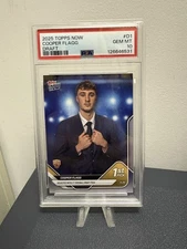 2025 Topps Now Cooper Flagg #D1 Draft Night RC PSA 10 Gem Mint Duke Mavericks