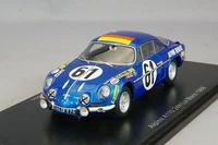 Spark S6102 1/43 Alpine A110 NO.61 Le Mans 1968 M. Nusbaumer J. Bourdon Blau