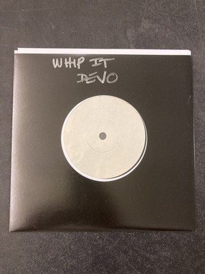 Devo 7'' Test Pressing Vinyl Record Whip It Snowball RARE Vintage UK