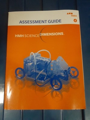 HMH Science Dimensions Assessment Guide Grade 4 Never Used Paperback Good 