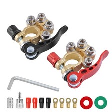 Car Battery Terminal Connectors Quick Release Disconnect for Type A Post SAE/JIS