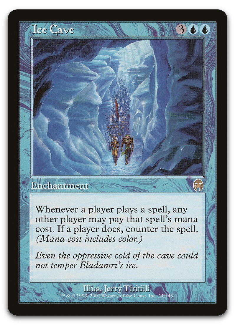 Ice Cave #24 (LP) Apocalypse APC Magic MTG