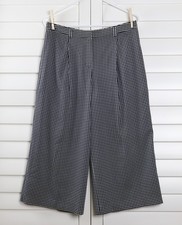 ST. JOHN COLLECTION 295 Emma Silk Polka Dot Lined Cropped Pants Size 8