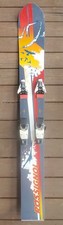 Vintage Rossignol Monoski (Mono Ski) With Salomon 747 Bindings