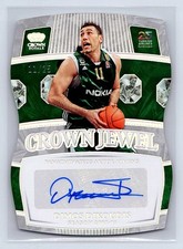 Dimos Dikoudis 2024-25 Crown Royale EuroLeague #CJS-DIK Crown Jewel Auto #/25
